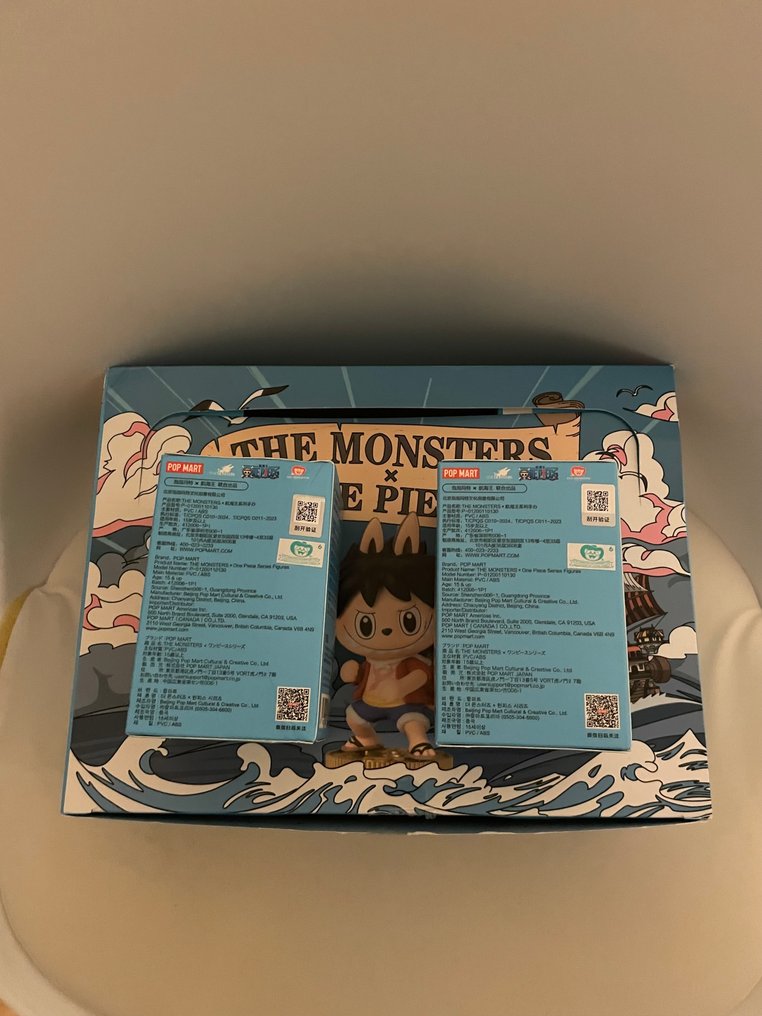 Pop Mart - Κούκλα 2x Labubu THE MONSTERS x One Piece Single Blind Box NEW and Authentic - 2020+ - Κίνα #3.2