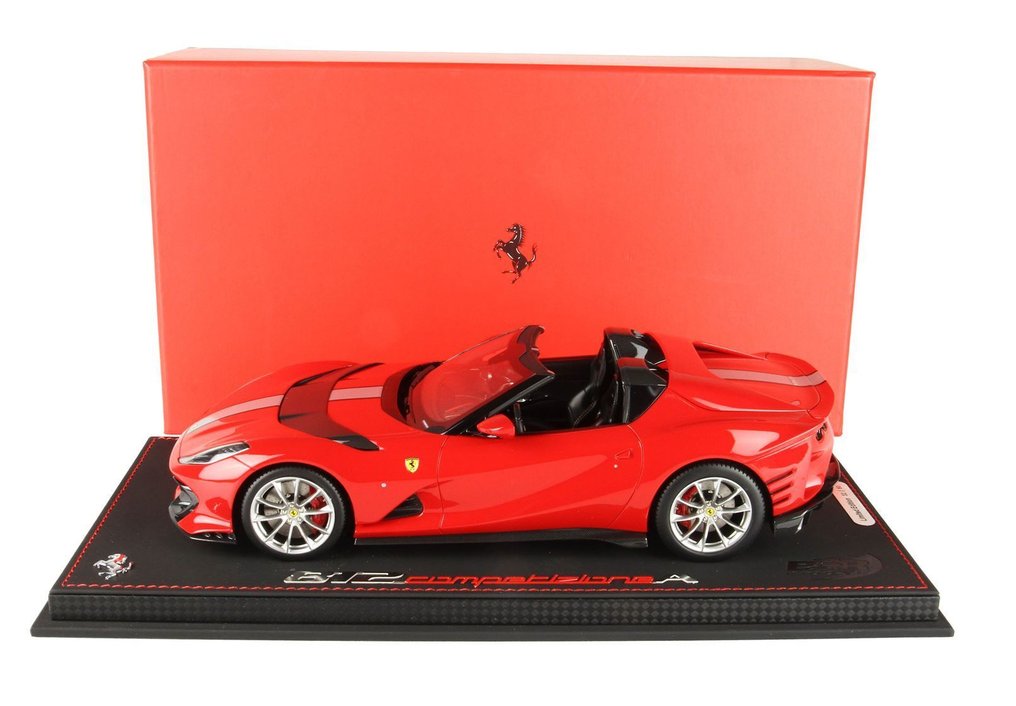 BBR 1:18 - Model car - Ferrari 812 Competizione A (Rosso Corsa) Limited Edition 60 pcs #2.1