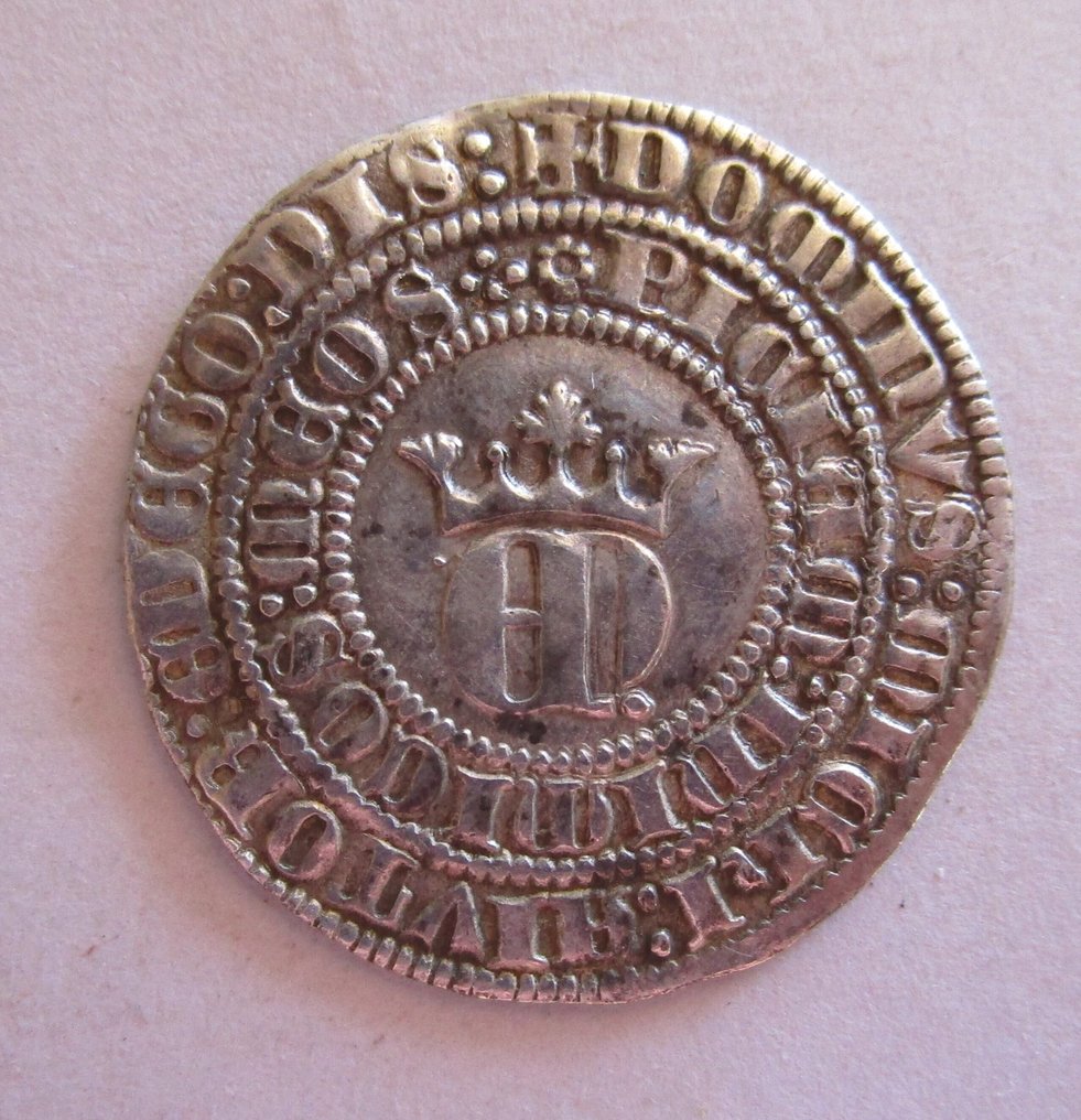 . Kingdom of Castile and León Enrique II (1334-1379). Real acuñado en la ceca de Sevilla #2.1