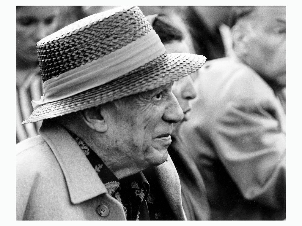 Hubertus Hierl (1940) - Pablo Picasso beim Stierkampf in Fréjus (7.8.1966) #1.0