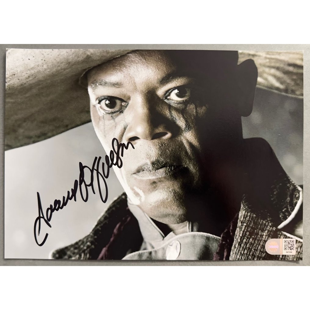 Samuel L. Jackson - Signed in Person - with SWAU COA - Autograph, photo - No Reserve! #1.0