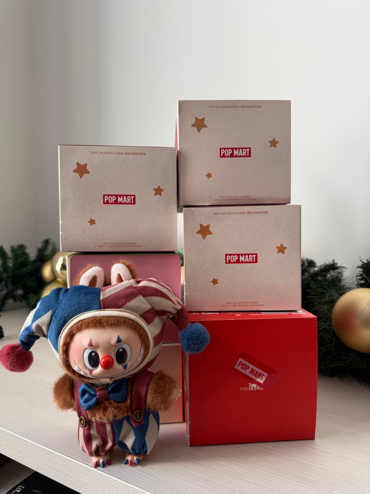 Pop Mart  - Nukke Lotto Labubu – 6 Box Sigillate + Juggling Clown | Con scontrini in foto - 2020- #3.2
