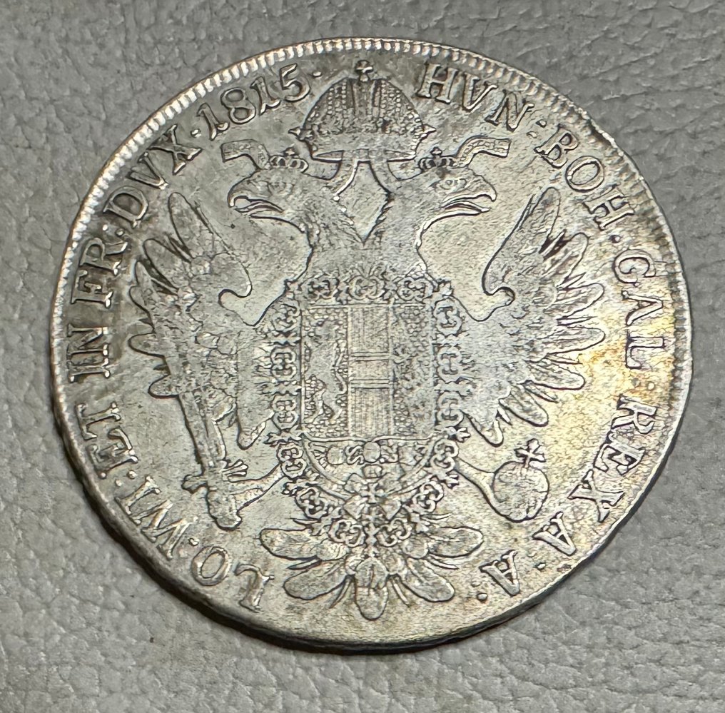 Autriche. Franz II. Thaler (taler) 1815 A / Wien (Sans prix de réserve) #1.0