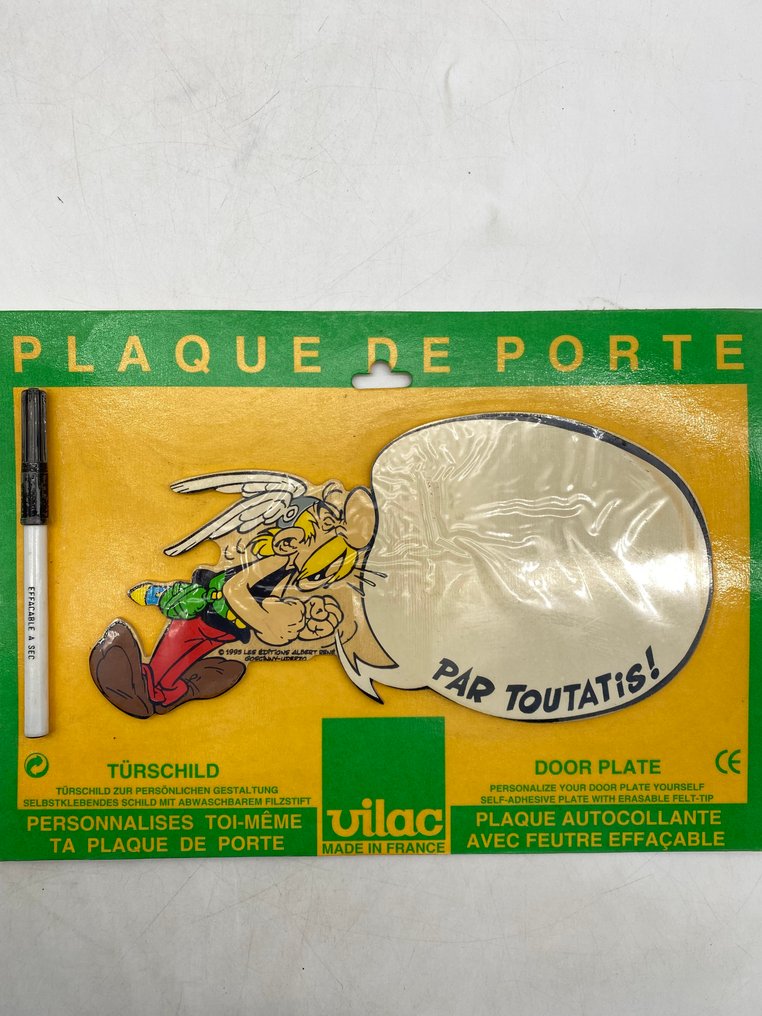 Asterix 2 ovitaulua ja vaatekoukku. - Vilac - 1995 #1.0