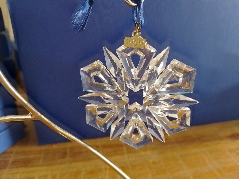 Swarovski - Figurine - Christmas Ornament - Annual Edition 1999 - 253913 - Box + Certificate - Crystal #1.0