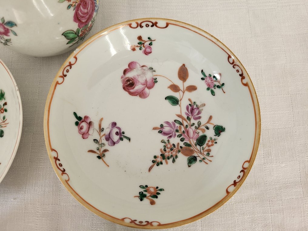 杯子 - Sorbets et leur sous coupe - 瓷 - 一对杯子 #2.1