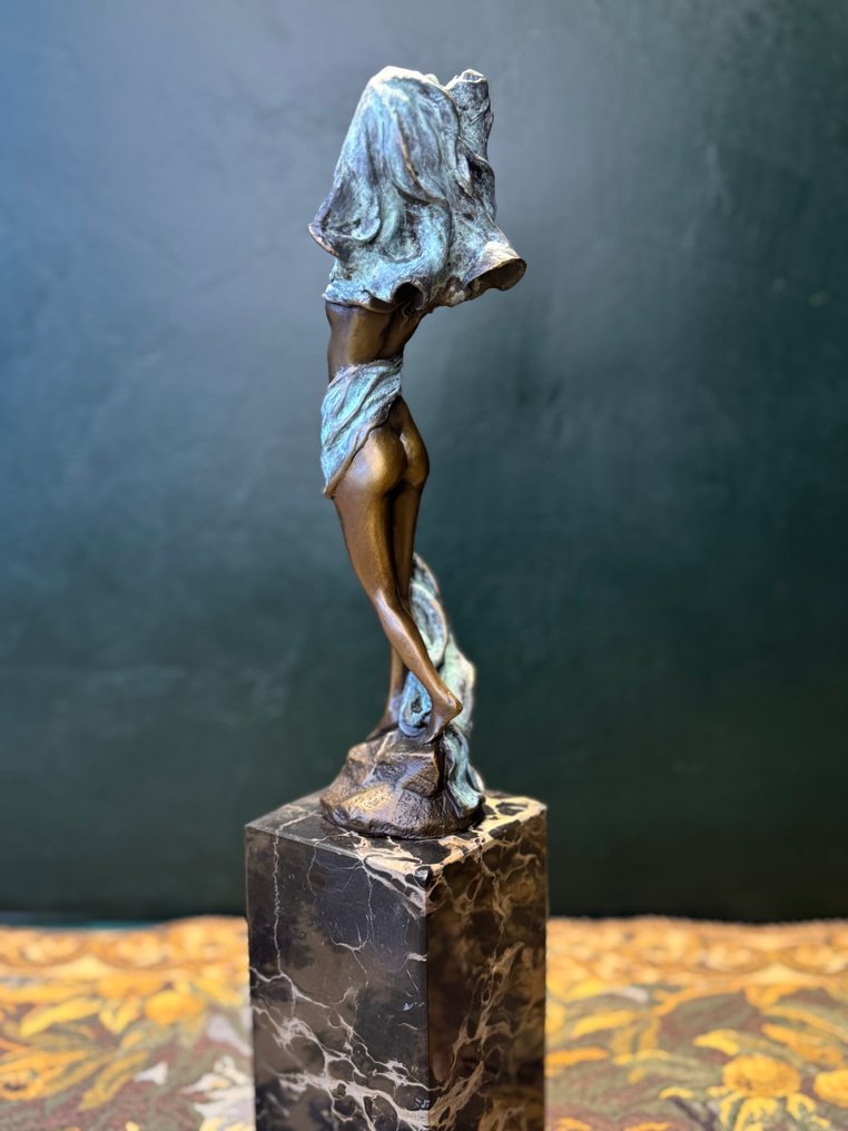 Milo (1910-1978) - 雕刻, Danseres - 35.5 cm - 青銅色, 大理石 #4.3