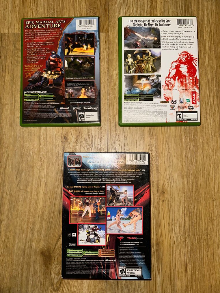 Microsoft - Xbox original - 3 Games - NTSC US Version - Video game - In original box #1.0