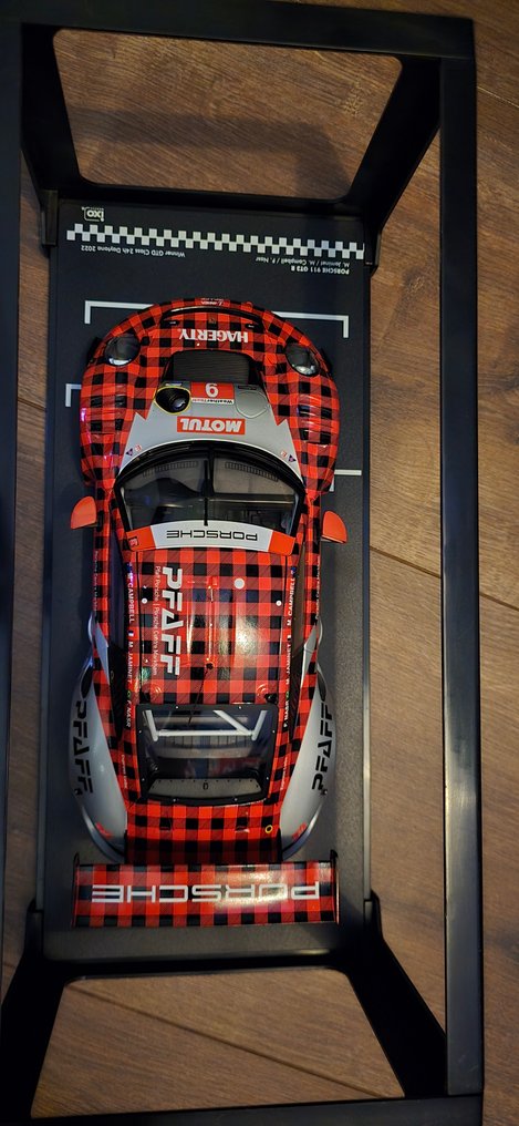 IXO 1:18 - Machetă mașină de curse - Porsche 911 GT3 R Winner GTD Class 24h Daytona 2022 - Model de mașină frumos, în stare nouă și vine în ambalaj original. #4.3