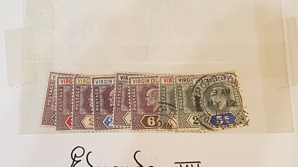 Britse Maagdeneilanden 1904/2002 - Geavanceerde collectie in 3 oude albums. 99,9% nieuw zonder fijasellos. #3.2