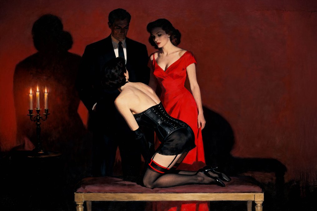 Le Yack - Shadows of Desire - Hand signed #1.0