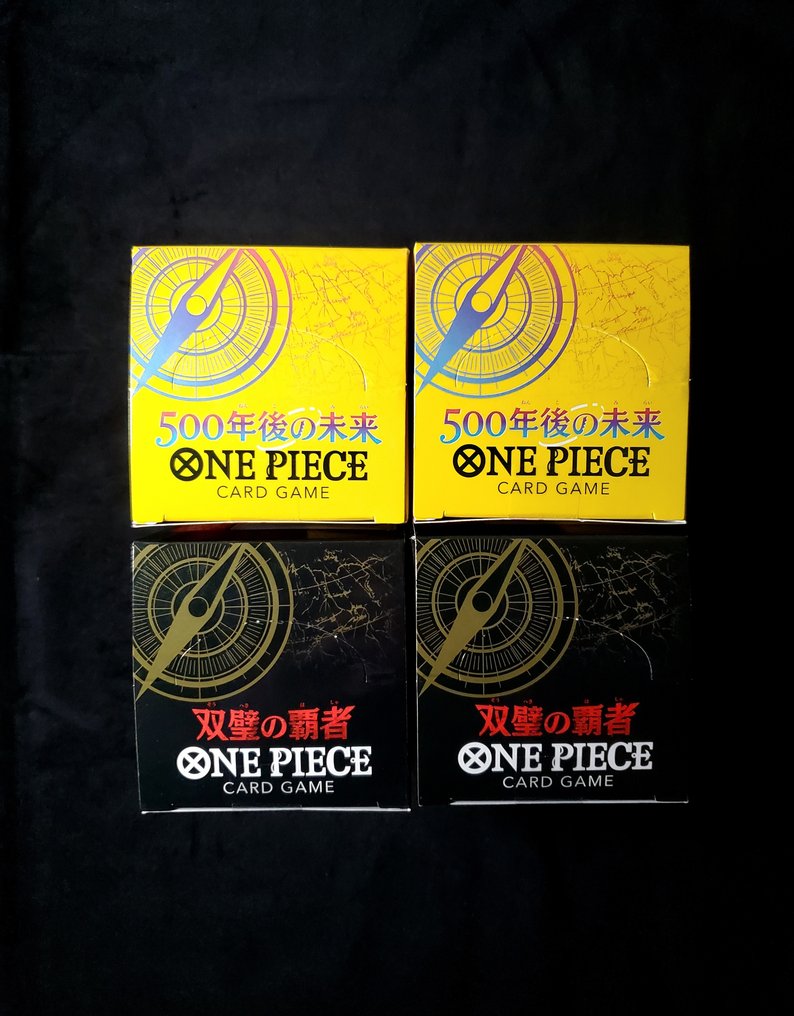 Bandai - 4 Booster box - One Piece - OP-06 x2/ OP-07 x2 #4.3