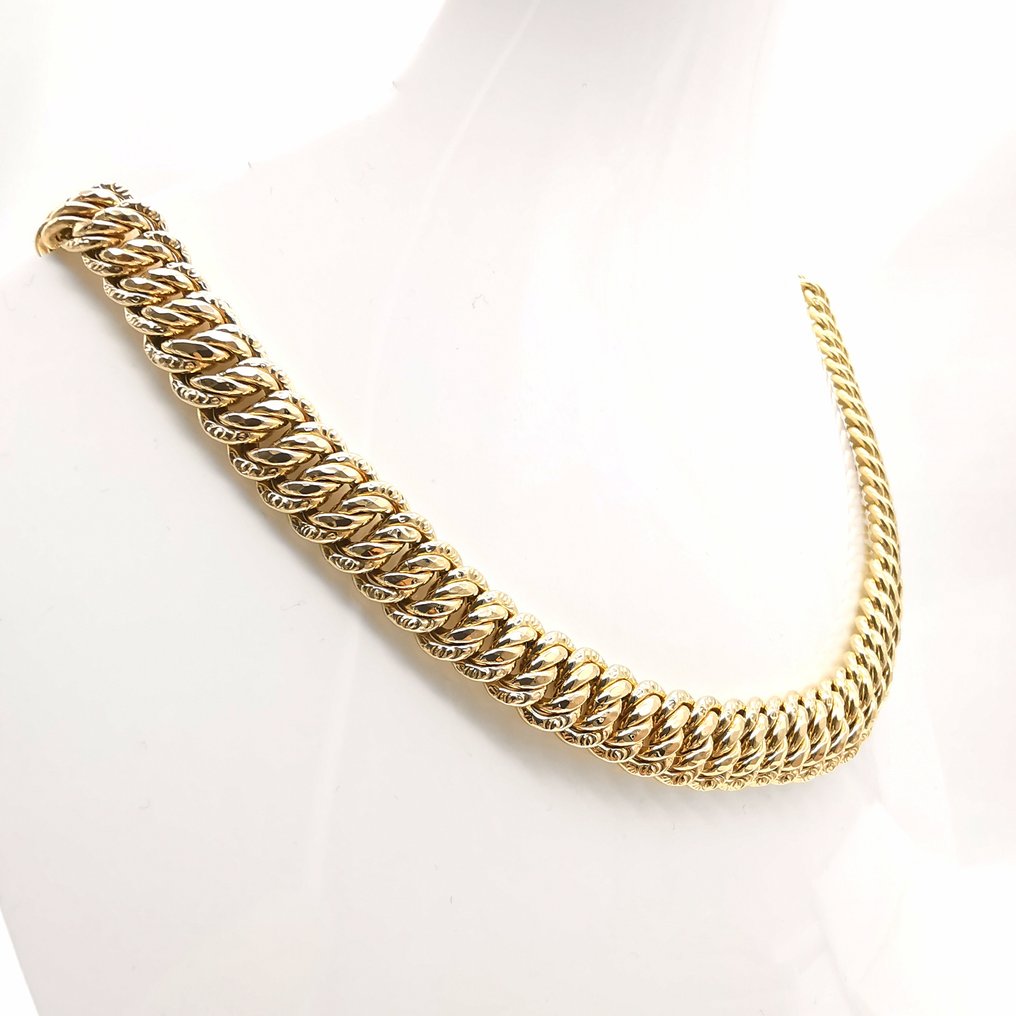 项链 - 18K包金 黄金 - 美国的Maille #2.1