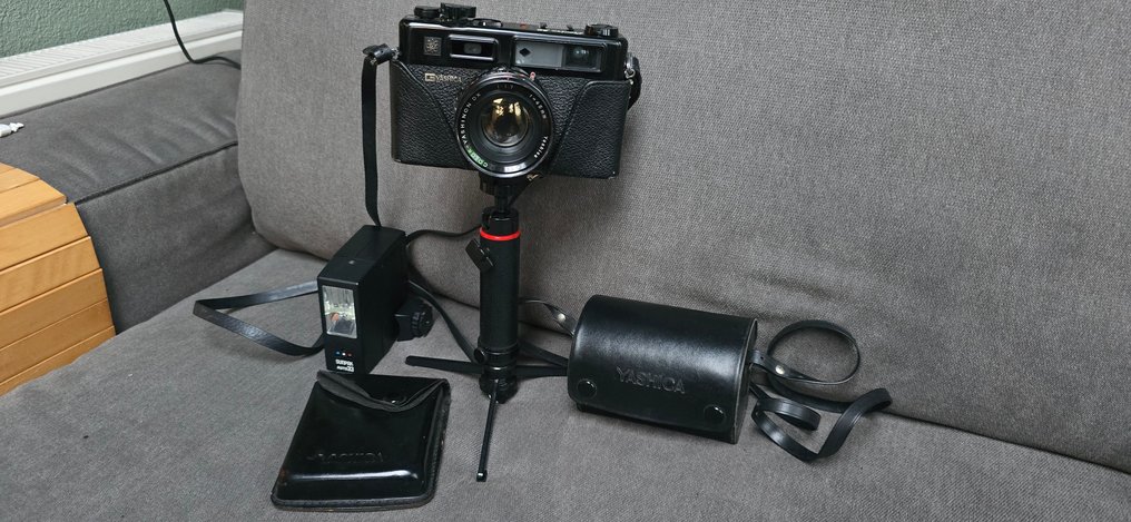 Yashica Electro 35 GT (1969) met uitgebreide accessoire-set | Analóg fényképezőgép #1.0