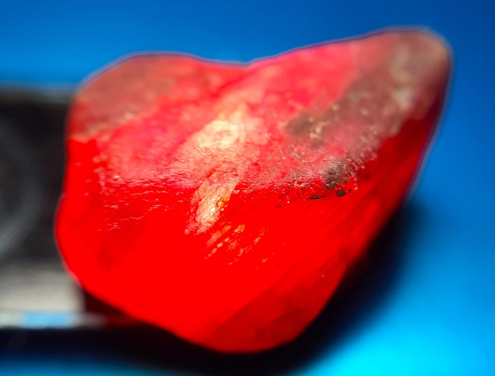 101,4 cts - Kezeletlen rubin Durva- 20.28 g #1.0