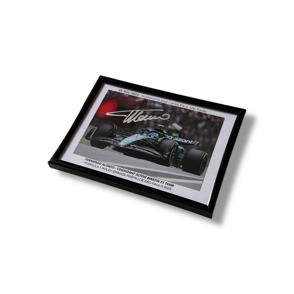 Cognizant Aston Martin Formula One Team - Formula 1 Rolex Grande Prêmio De São Paulo 2023 - Fernando Alonso - 2023 - Φωτογραφία #2.1
