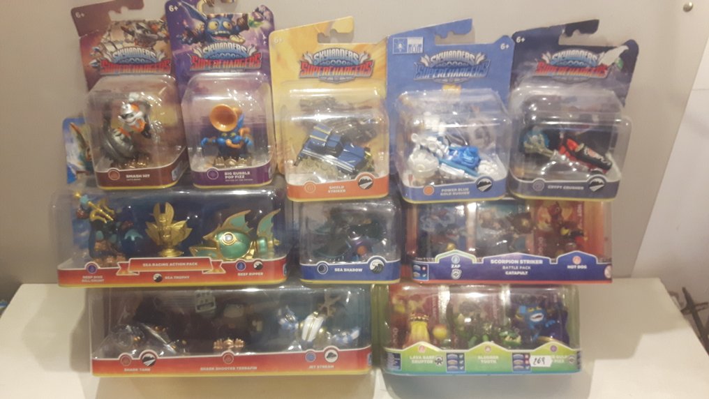 Skylanders - Legetøjsfigur Collection Skylanders SuperChargers et packs associés - 2010-2020 - U.K. #1.0