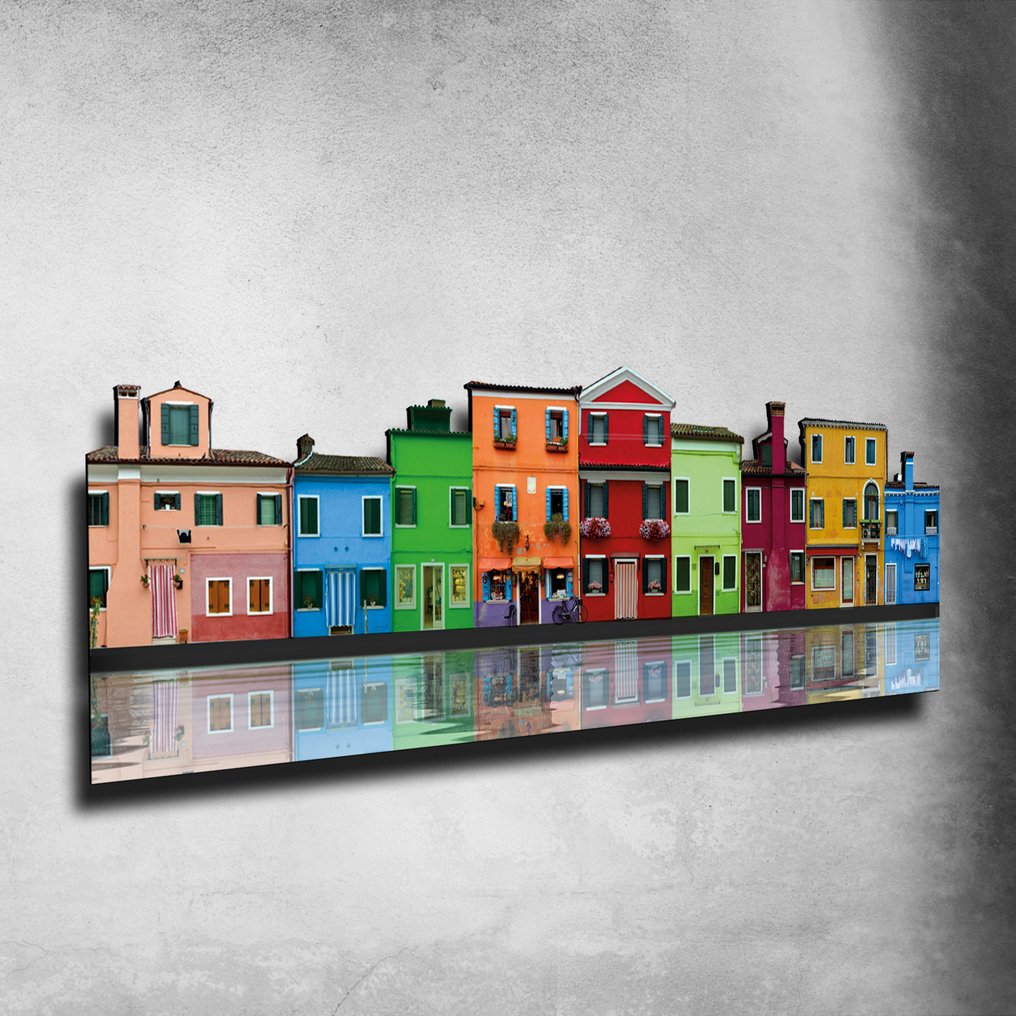 牆面裝飾 - 天际线雕塑 - Burano #1.0