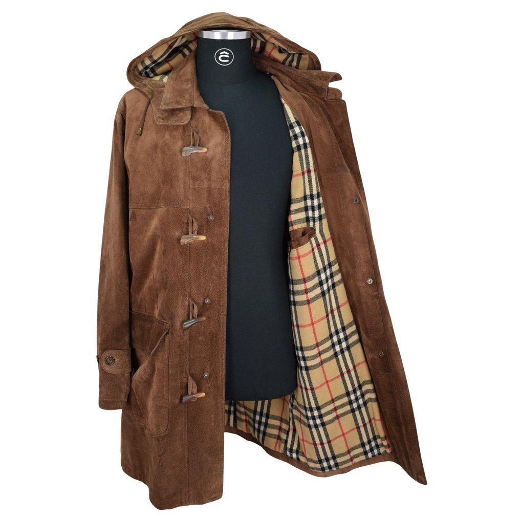 Burberrys Winter Woolen Nova Check Lining Duffle - Casaco com enchimento #1.0