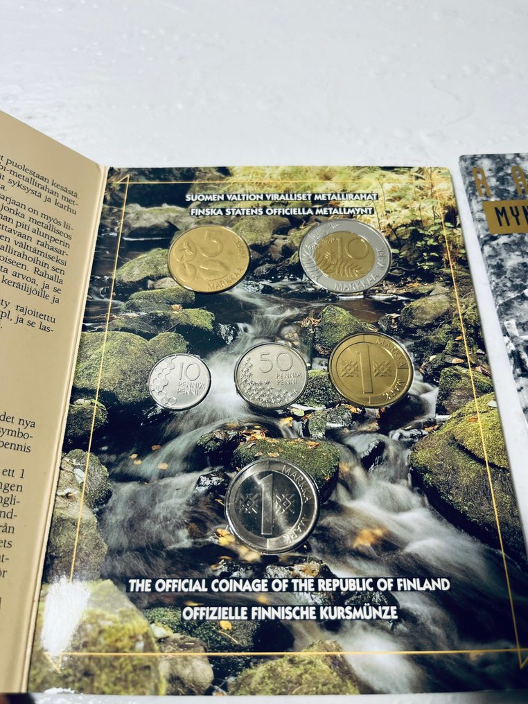 Finnország. Year Mint Set 5x 1993/2000 (Nincs minimálár) #1.0