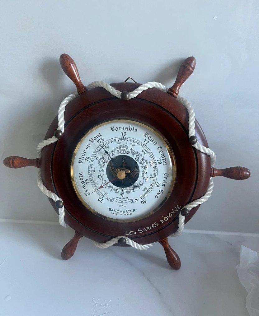 Baromaster France Ship's barometer - Messing, Træ, Harpiks #1.0