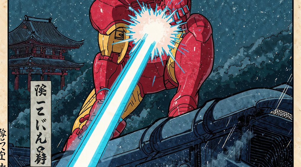 Sato Hageshi - Iron Ronin: Night Assault - Iron Man Marvel - Signed and Numeroted 7/10 #4.3