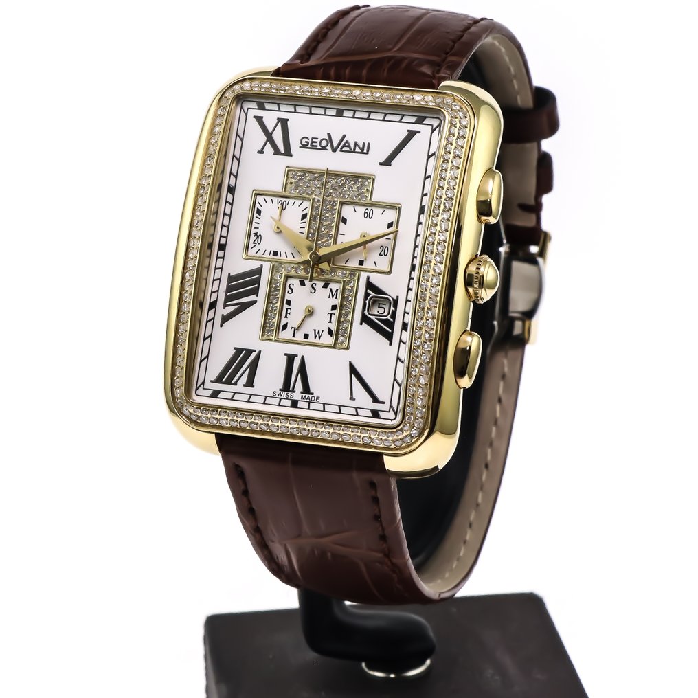 GEOVANI - Swiss Diamond Watch - GOC501-GL-D-1 - χωρίς τιμή ασφαλείας - Άνδρες - 2000-2010  #2.1