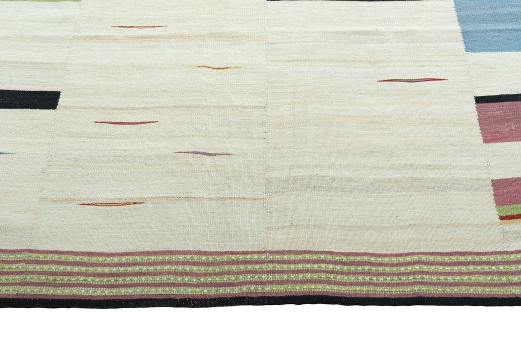Χειροποίητο σχεδιαστικό Kelim - Αφγανική ύφανση - Κιλίμι - 278 cm - 201 cm #4.3