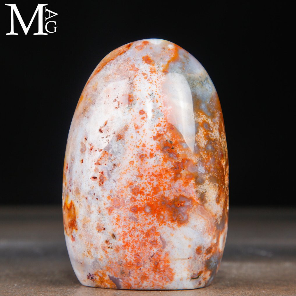 Underbar Polycrome Jasper från Madagaskar - Set om tre delar i fri form - Höjd: 101 mm - Bredd: 69 mm- 1049 g #3.2