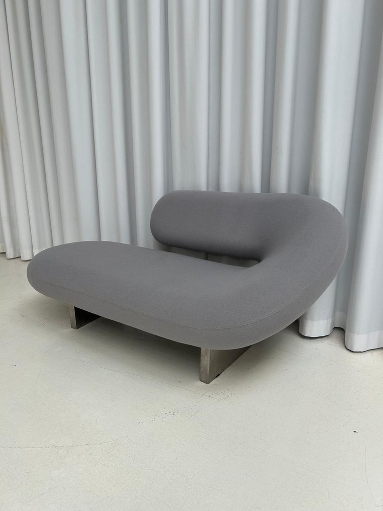 Artifort - Geoffrey D. Harcourt - Divano - Tessuto, Acciaio inossidabile - Divano lounge Cleopatra #1.0