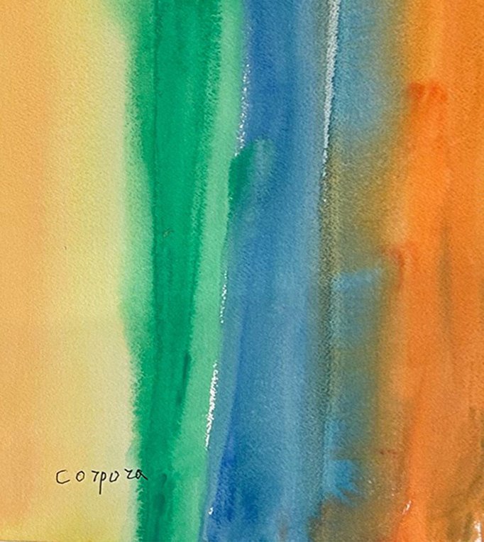 Antonio Corpora (1909-2004) - Tramonto a Capri #2.1