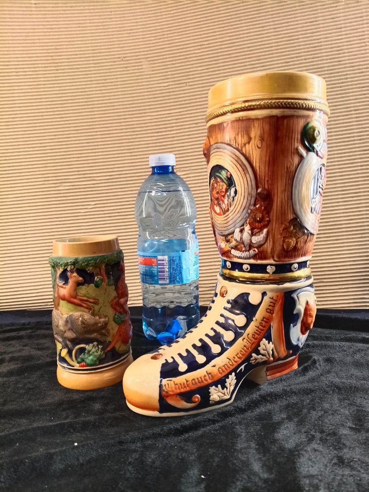 DGBM - 啤酒杯 (2) - 啤酒靴 - 陶瓷 #1.0