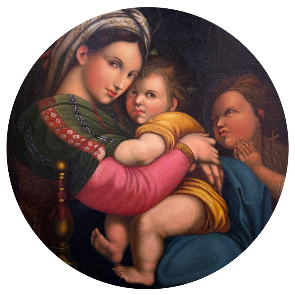 Raphael (1483-1520), After - Madonna della Sedia #1.0