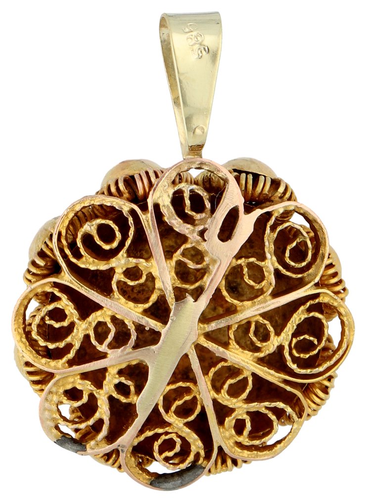 Κρεμαστό κόσμημα - 14 καράτια Κίτρινο χρυσό #1.0