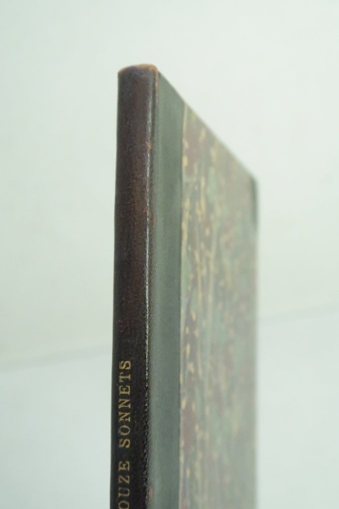 Charles Guérin / William Fel - ‎Douze sonnets [ex. de tête sur Japon n°2/60, triple-état du frontispice] - 1922 #4.3