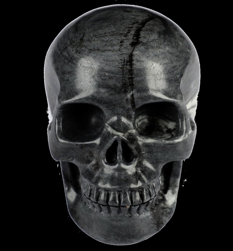 Jasper 477 g, 8,80 cm x 6,60 cm, Magic Skull AA Picasso Jasper, RARITY IMPRESSIVE Art jasper.- 477 g #1.0