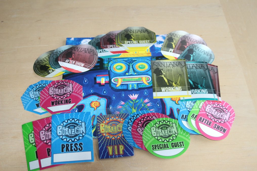 Santana - Blessings and Miracles + Large Backstage Pass Collection - Álbum de 2 LP (álbum doble) - 2022 #1.0