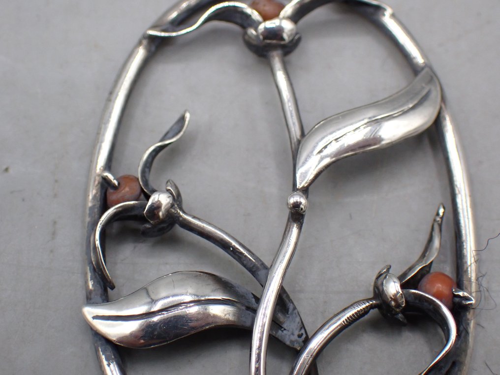 χωρίς τιμή ασφαλείας - Κολιέ με μενταγιόν Ασημί - Μεσαίου αιώνα #4.3