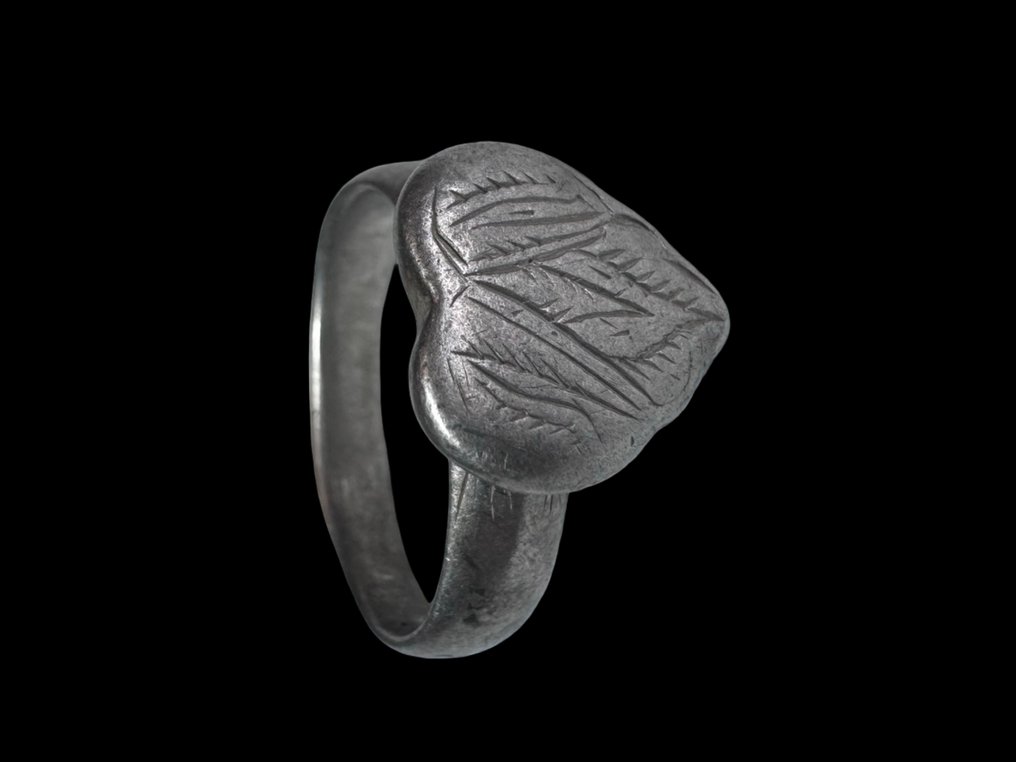 Μεσαιωνική, εποχή σταυροφόρων Ασημί Δαχτυλίδι #2.1