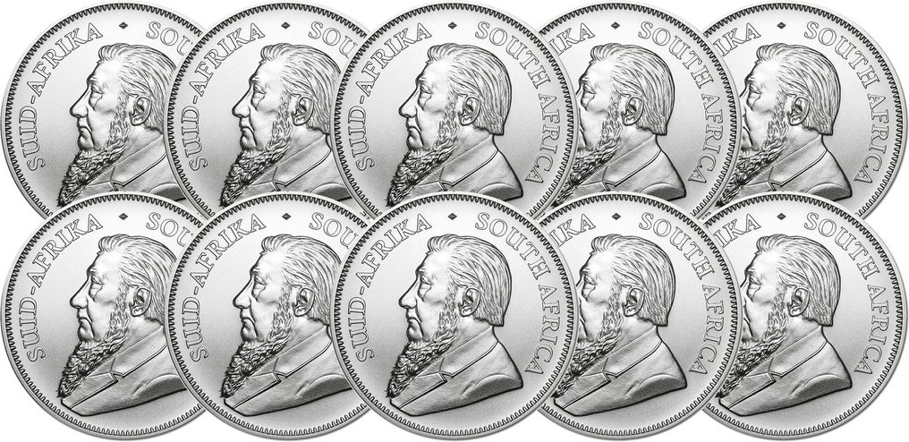 10 金衡制盎司 - 银 .999 - Krugerrand 2025 - 311 gram - fine silver #1.0