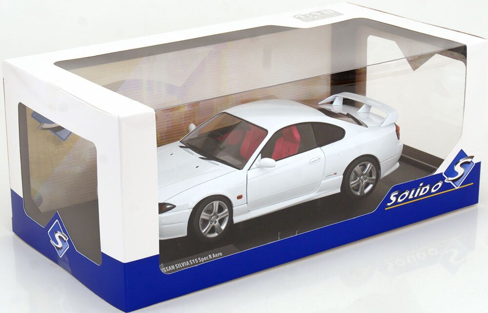 Solido 1:18 - Modellino di auto - Nissan Silvia S15 Spec-R Aero - 1999 - Wit #2.1