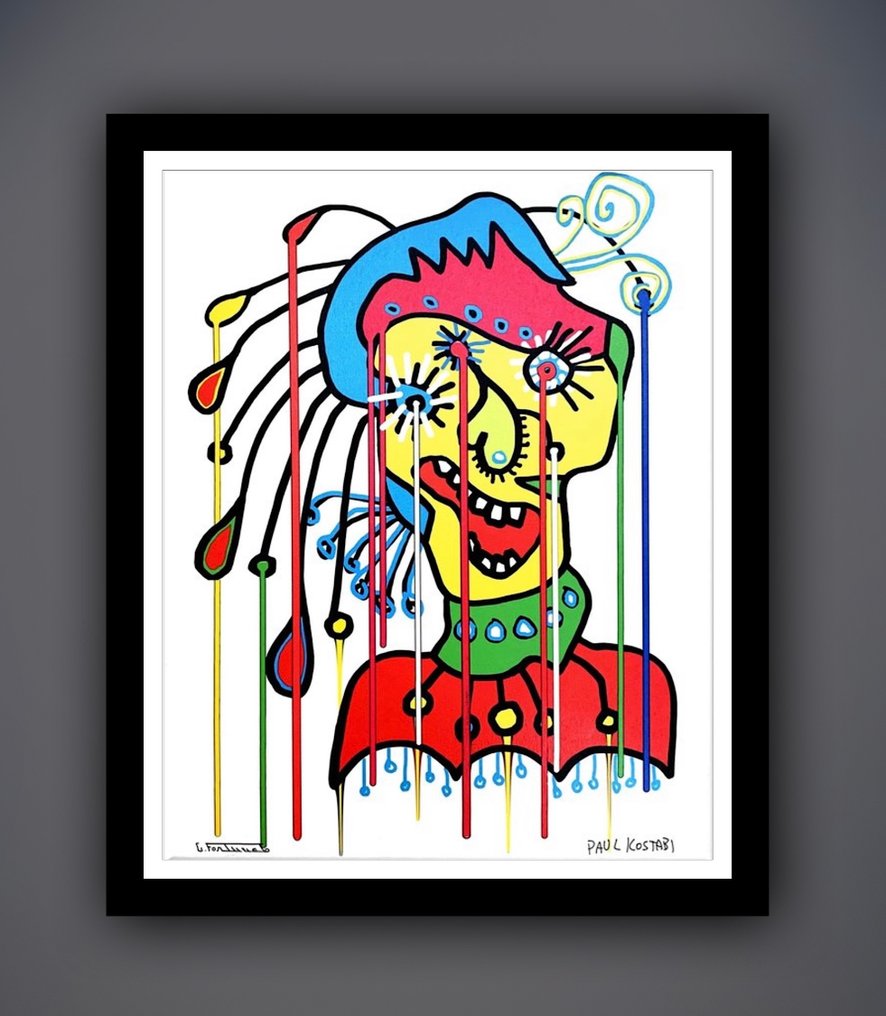 Paul Kostabi (1962) & Giuseppe Fortunato (1956) - KF1020 #1.0