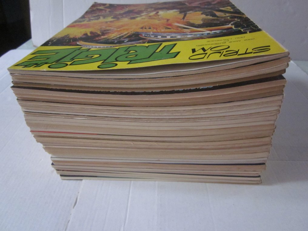 Trigië 1 t/m 35 - Complete reeks SC - 35 Album - Prima ediție - 1973/1985 #4.3