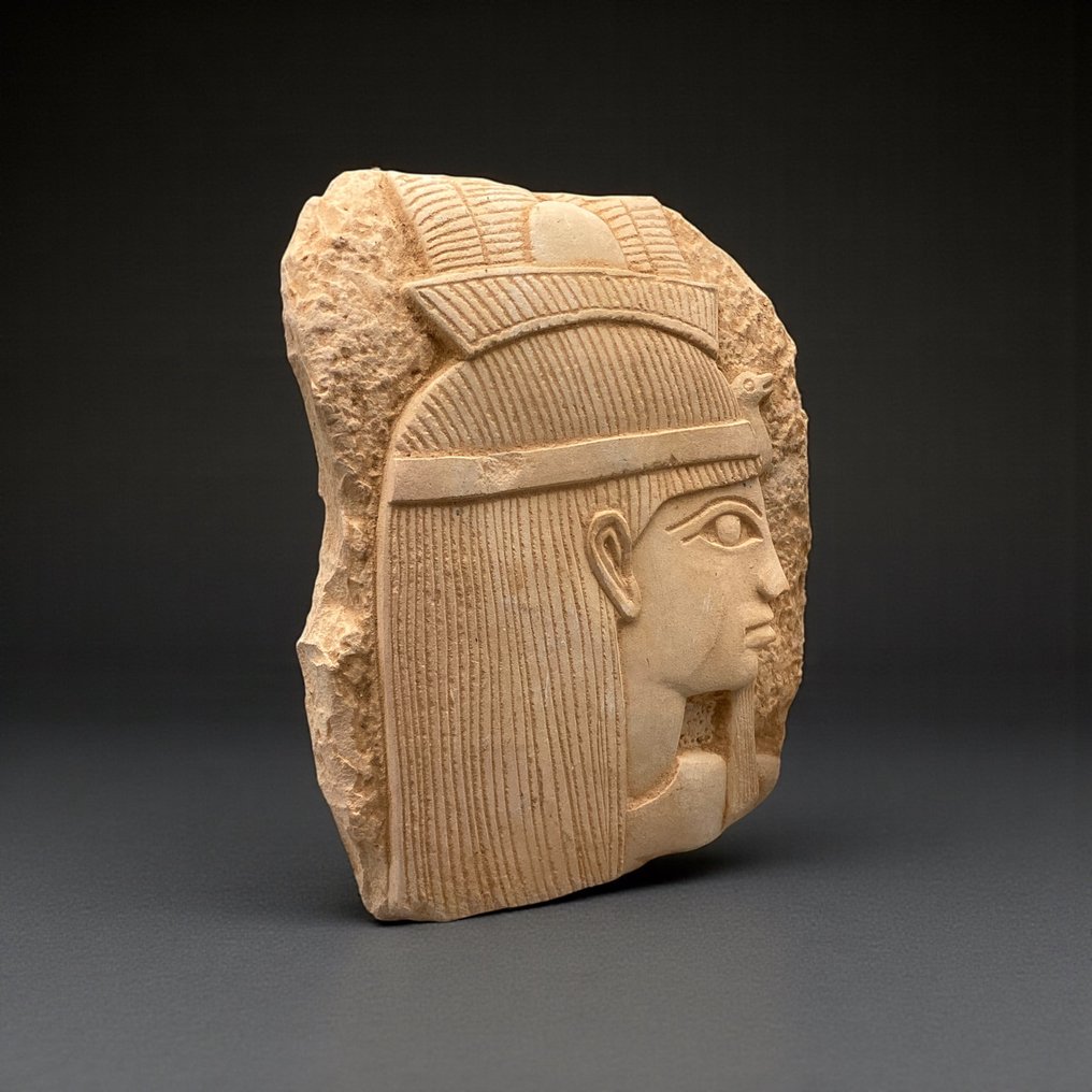 Replica of ancient Egyptian Bas Relief Fragment Depicting Goddess Isis #1.0