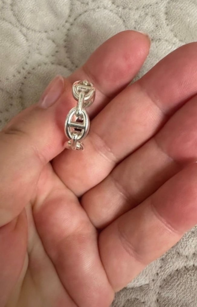 Zonder minimumprijs - Hermès - Ring Zilver #4.3