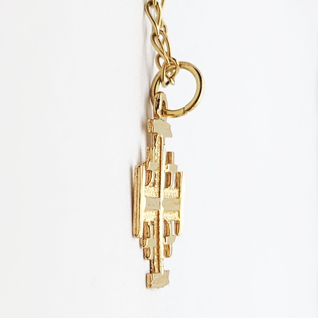 Colar com pingente - 18 K Ouro amarelo #4.3