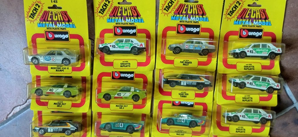 Bburago 1:43 - Model coupé (332) - Bburago Tach 2 serie 1/43 - touch 2 #1.0