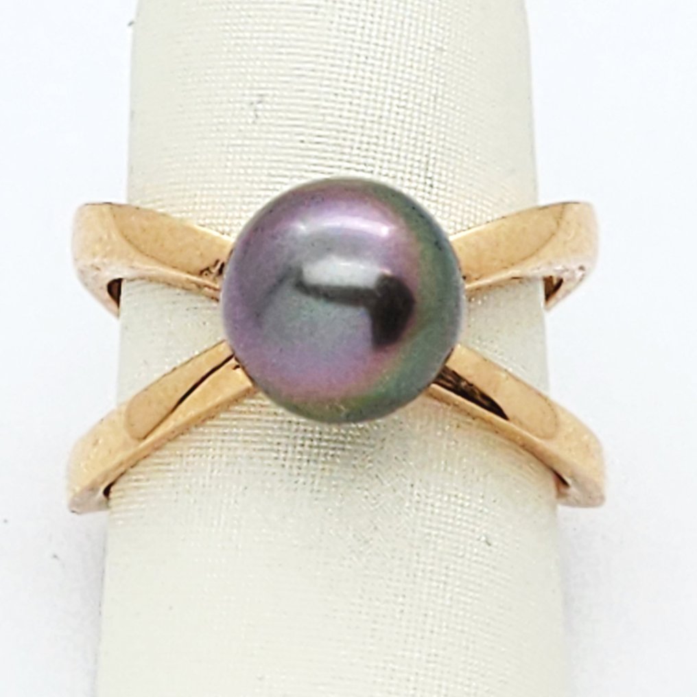 Other brand - 戒指 - 18K包金 玫瑰金 珍珠 - SUAREZ #1.0