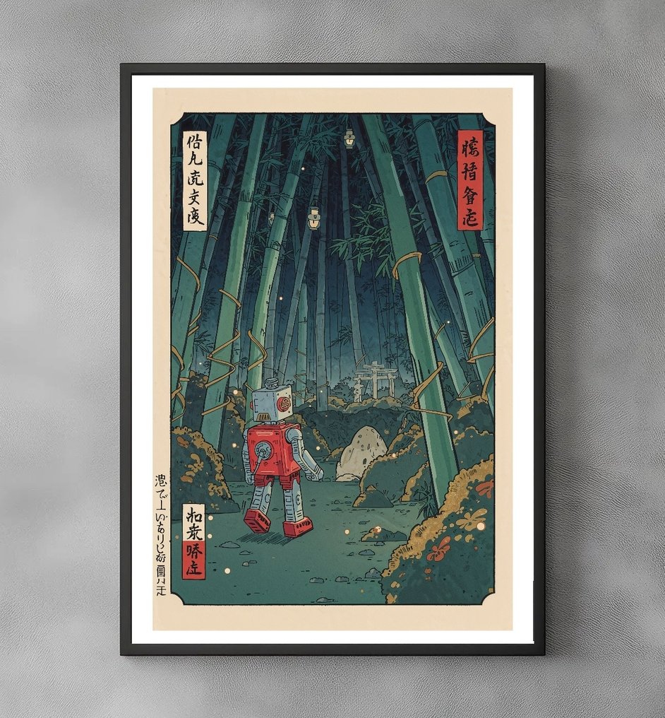 Tin Toy - Giocattolo - Where Circuits Meet Spirits - Tin Toys - Pop Art - Signed and Numbered 8/10 - 1990-2000 #1.0