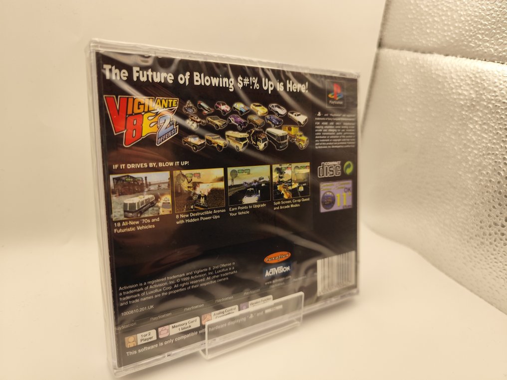 Sony - Playstation 1 (PS1) - Vigilante 8: Second Offense - Video game - In original sealed box #4.3